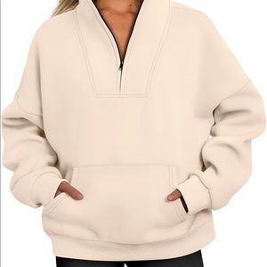 Trendy Queen Sweatshirts Half Zip Pullover